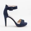 Qupid Shoes Sassy Denim High Heels Newest Arrivals
