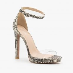 Qupid Shoes Sassy Diva Animal Print High Heels 13 Qupid Shoes Sassy Diva Animal Print High Heels