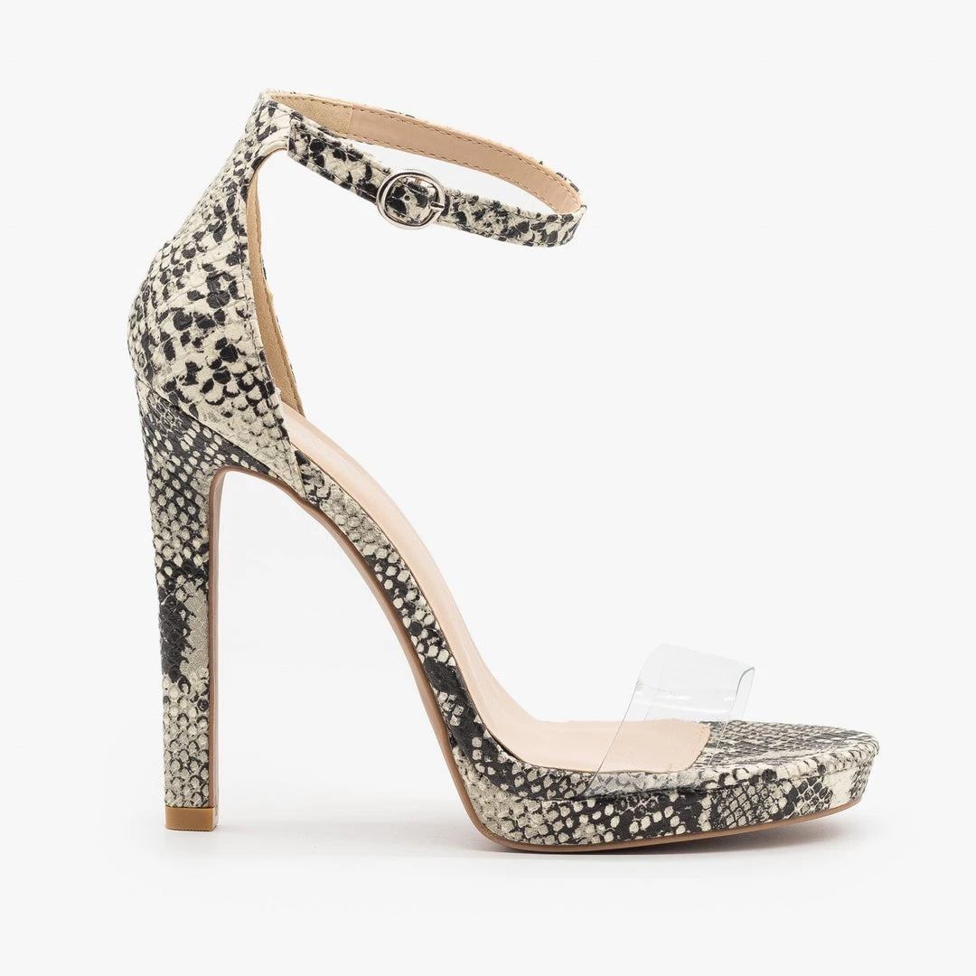 Qupid Shoes Sassy Diva Animal Print High Heels 4 Qupid Shoes Sassy Diva Animal Print High Heels