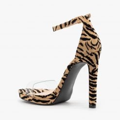 Qupid Shoes Sassy Diva Animal Print High Heels 11 Qupid Shoes Sassy Diva Animal Print High Heels