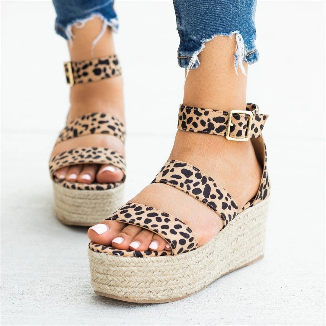 Qupid Shoes Sassy Espadrille Flatform Sandals 4 Qupid Shoes Sassy Espadrille Flatform Sandals