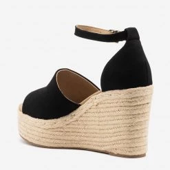 Soda Shoes Newest Arrivals Sassy Espadrille Platform Fashion Wedges