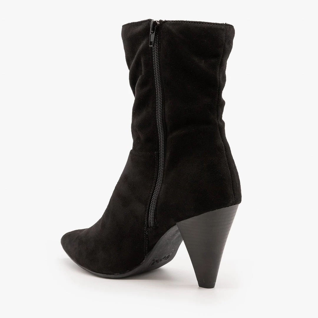 Qupid Shoes Newest Arrivals Sassy Mid-Calf Heeled Boots FINAL SALE 6 Qupid Shoes Newest Arrivals Sassy Mid-Calf Heeled Boots FINAL SALE