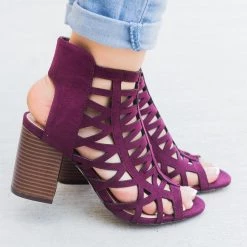 Shoelala Newest Arrivals Sassy Strappy Peep Toe Heel