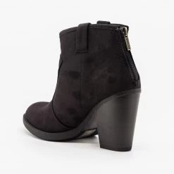 Soda Shoes Sassy Western-Inspired Ankle Booties