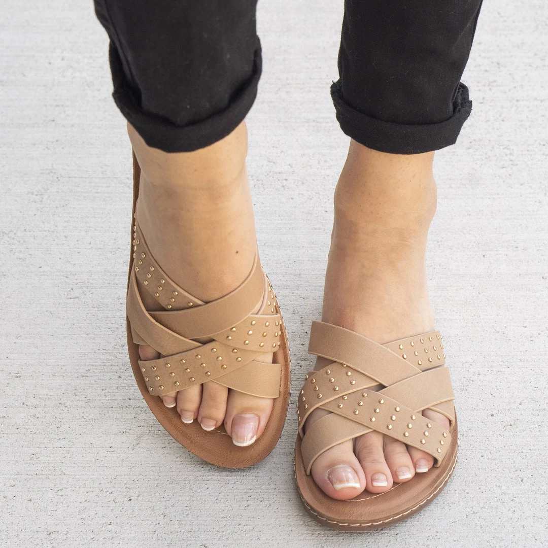 Forever Savannah Studded Sandals Newest Arrivals 1 Forever Savannah Studded Sandals Newest Arrivals