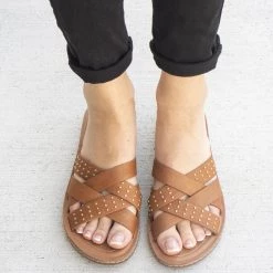 Forever Savannah Studded Sandals Newest Arrivals