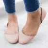 Qupid Shoes Scalloped D'orsay Flats Newest Arrivals