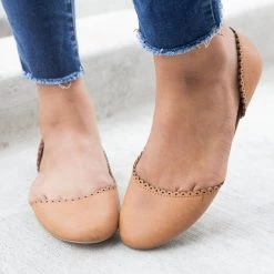 Qupid Shoes Scalloped D'orsay Flats Newest Arrivals 8 Qupid Shoes Scalloped D'orsay Flats Newest Arrivals