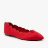 Bamboo Shoes Newest Arrivals Scalloped Edge Ballet Flat FINAL SALE