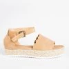 DbDk Fashion Scalloped Edge Espadrille Flatforms