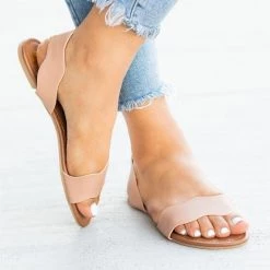 Qupid Shoes Newest Arrivals Scalloped Edge Slip-On Sandals 15 Qupid Shoes Newest Arrivals Scalloped Edge Slip-On Sandals