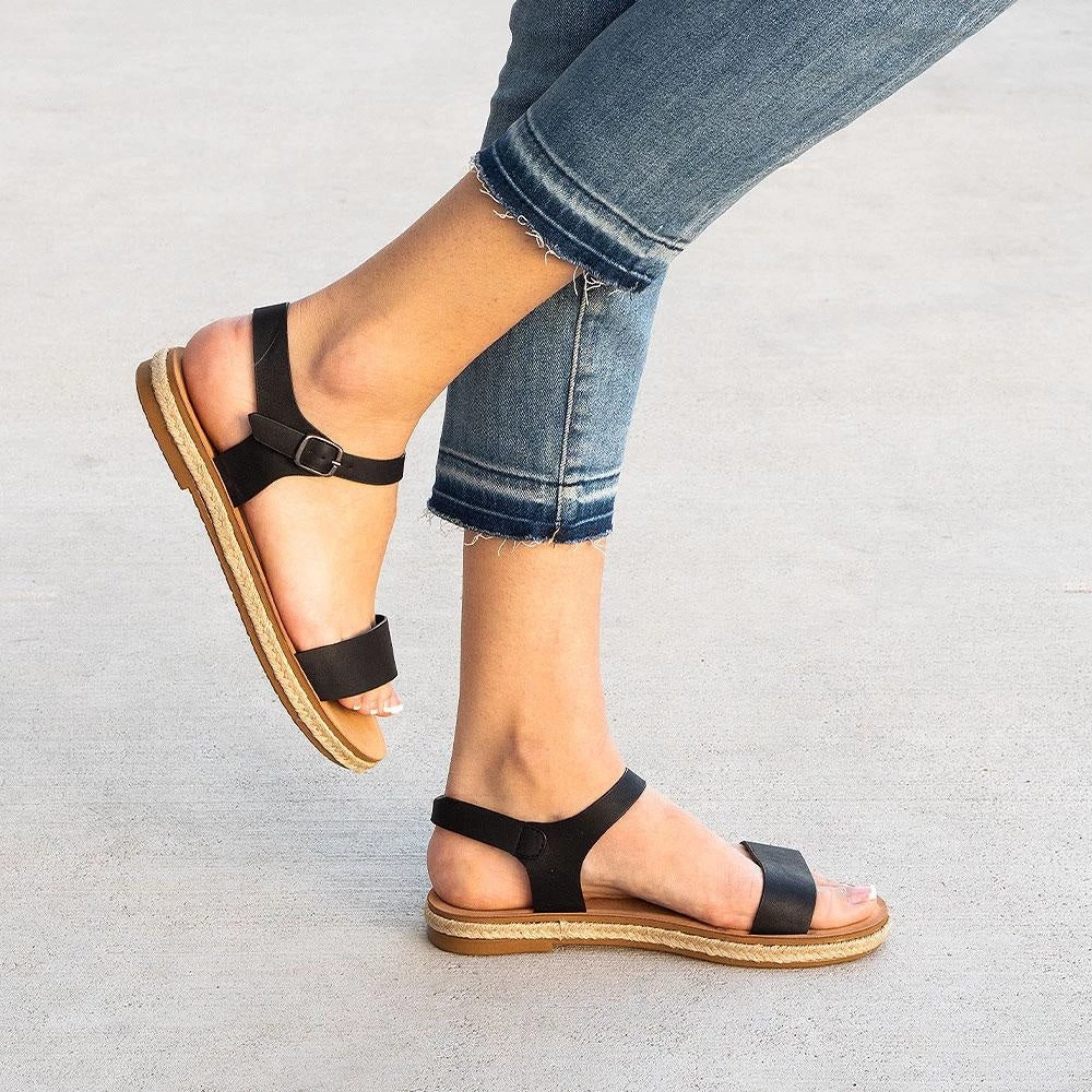 Top Moda Newest Arrivals Selina Simplistic Sandals 3 Top Moda Newest Arrivals Selina Simplistic Sandals