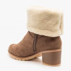 Cherish Sherpa Cuff Winter Booties