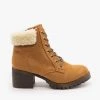 Bamboo Sherpa Cuffed Ankle Booties FINAL SALE