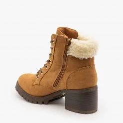 Bamboo Sherpa Cuffed Ankle Booties FINAL SALE