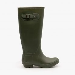 Forever Newest Arrivals Side Buckle Rain Boots