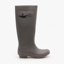 Forever Newest Arrivals Side Buckle Rain Boots