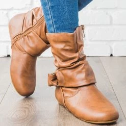 Forever Side Buckle Slouchy Boots 16 Forever Side Buckle Slouchy Boots