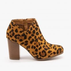 Refresh Side Cut Ankle Booties
