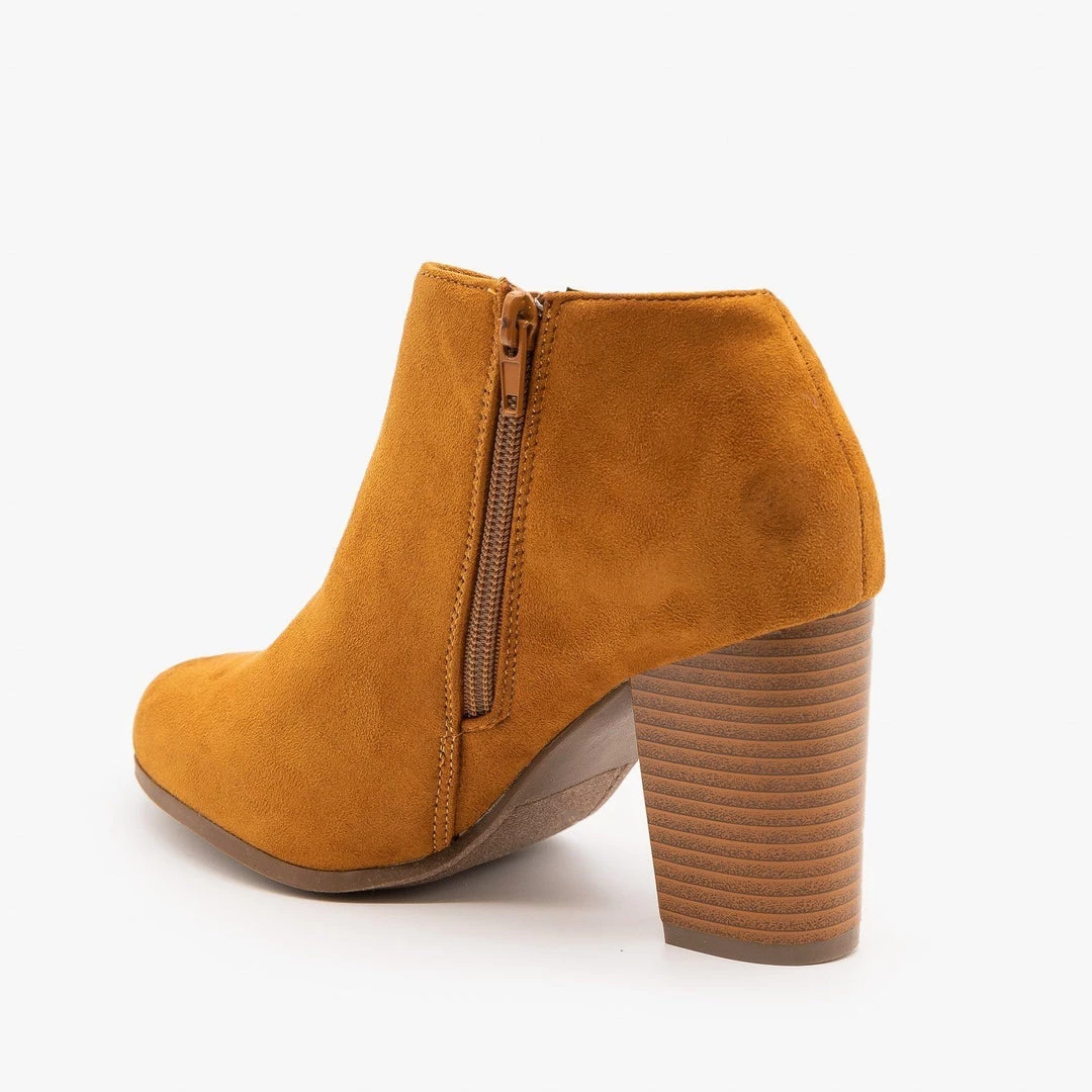 Refresh Side Cut Ankle Booties 10 Refresh Side Cut Ankle Booties