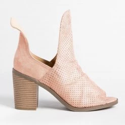 Nature Breeze Side Cut-Out Pinhole Booties FINAL SALE Newest Arrivals