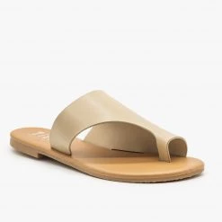 Tiara Shoes Side Cut Toe Loop Sandals 10 Tiara Shoes Side Cut Toe Loop Sandals