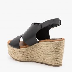 Refresh Newest Arrivals Side Cutout Espadrille Wedges 18 Refresh Newest Arrivals Side Cutout Espadrille Wedges