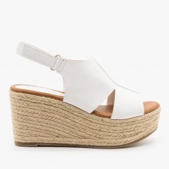 Refresh Newest Arrivals Side Cutout Espadrille Wedges 15 Refresh Newest Arrivals Side Cutout Espadrille Wedges