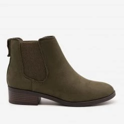 City Classified Shoes Side Stretch Ribbed Boot 13 City Classified Shoes Side Stretch Ribbed Boot