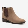 City Classified Shoes Side Stretch Ribbed Boot