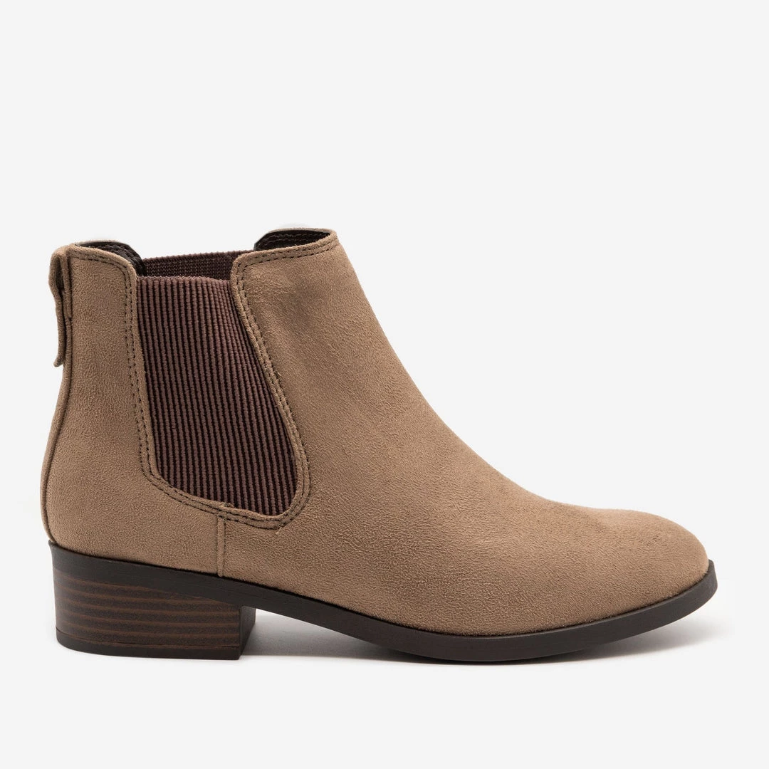 City Classified Shoes Side Stretch Ribbed Boot 8 City Classified Shoes Side Stretch Ribbed Boot