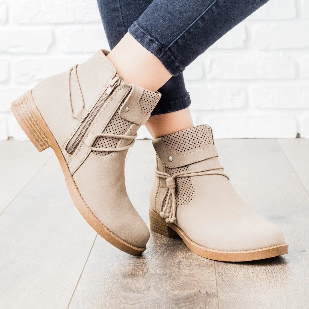 Soda Shoes Side Tie Fall Boot Newest Arrivals 3 Soda Shoes Side Tie Fall Boot Newest Arrivals