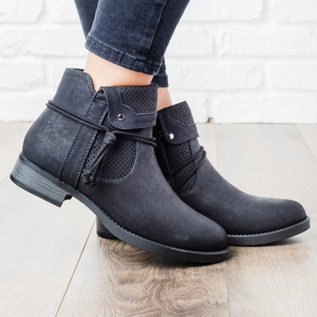 Soda Shoes Side Tie Fall Boot Newest Arrivals 5 Soda Shoes Side Tie Fall Boot Newest Arrivals