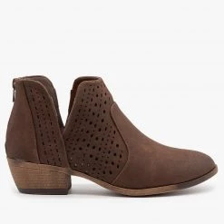 Mata Side V Cut Booties Newest Arrivals 18 Mata Side V Cut Booties Newest Arrivals