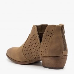Mata Side V Cut Booties Newest Arrivals 16 Mata Side V Cut Booties Newest Arrivals