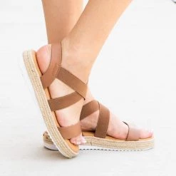 Bamboo Sienna Elastic Sandals