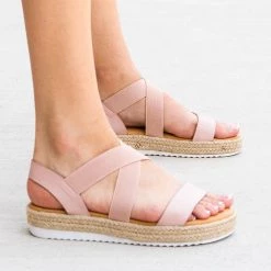 Bamboo Sienna Elastic Sandals