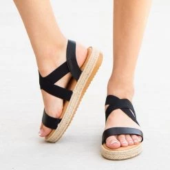 Bamboo Sienna Elastic Sandals