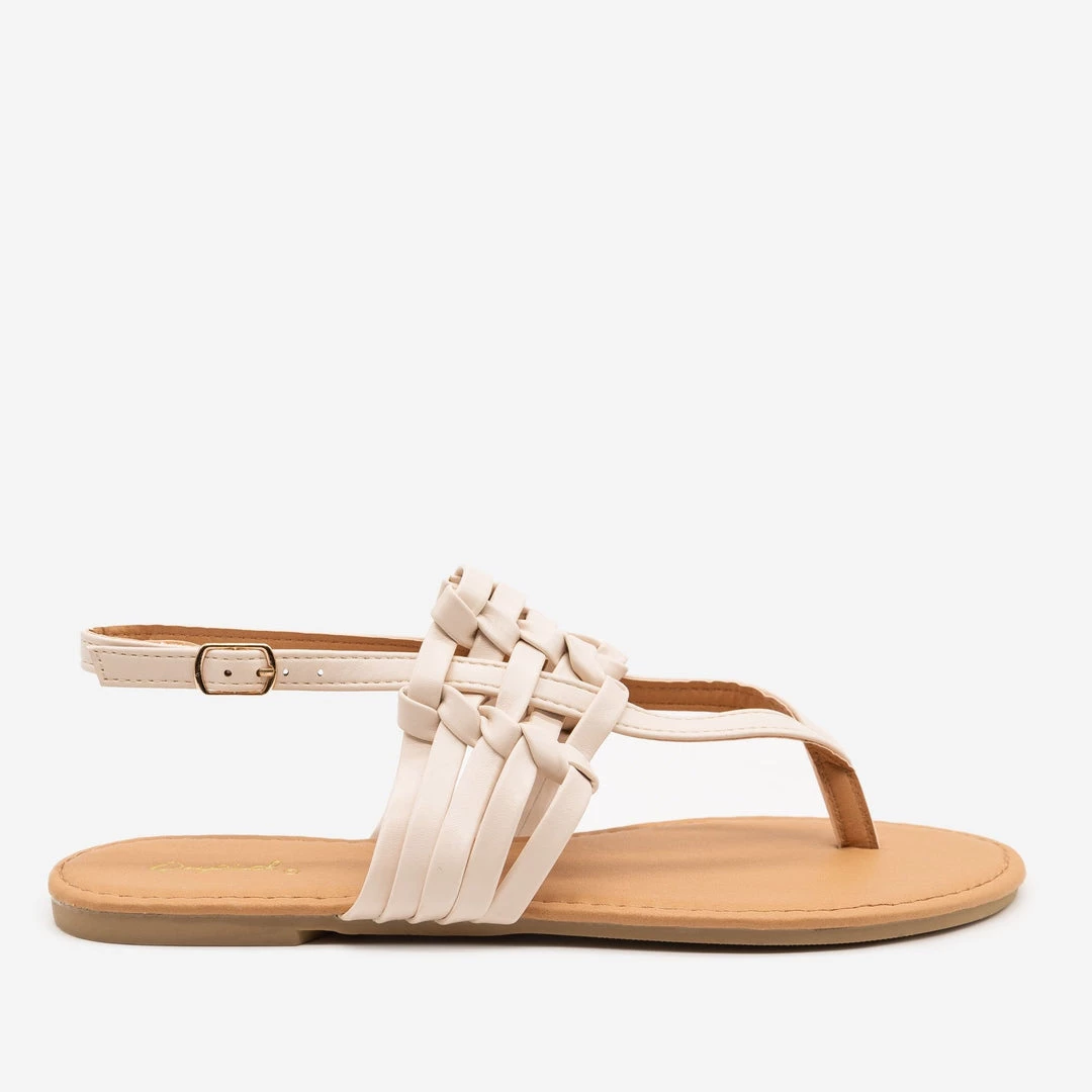 Qupid Shoes Newest Arrivals Simple Basket Weave Sandals 1 Qupid Shoes Newest Arrivals Simple Basket Weave Sandals