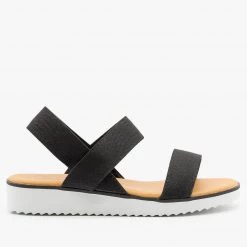 Bamboo Shoes Simple Comfy Elastic Sandals