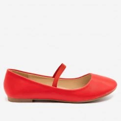 Bella Marie Newest Arrivals Simple Elastic Strap Ballet Flats 5 Bella Marie Newest Arrivals Simple Elastic Strap Ballet Flats