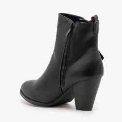 Fashion Focus Simple Faux Leather Booties 13 Fashion Focus Simple Faux Leather Booties