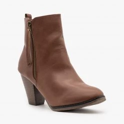 Fashion Focus Simple Faux Leather Booties 11 Fashion Focus Simple Faux Leather Booties