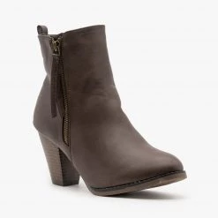 Fashion Focus Simple Faux Leather Booties 17 Fashion Focus Simple Faux Leather Booties