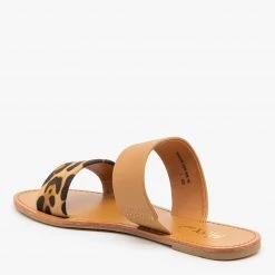 Mixx Shoes Simple Leopard Print Sandals Newest Arrivals