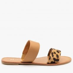 Mixx Shoes Simple Leopard Print Sandals Newest Arrivals