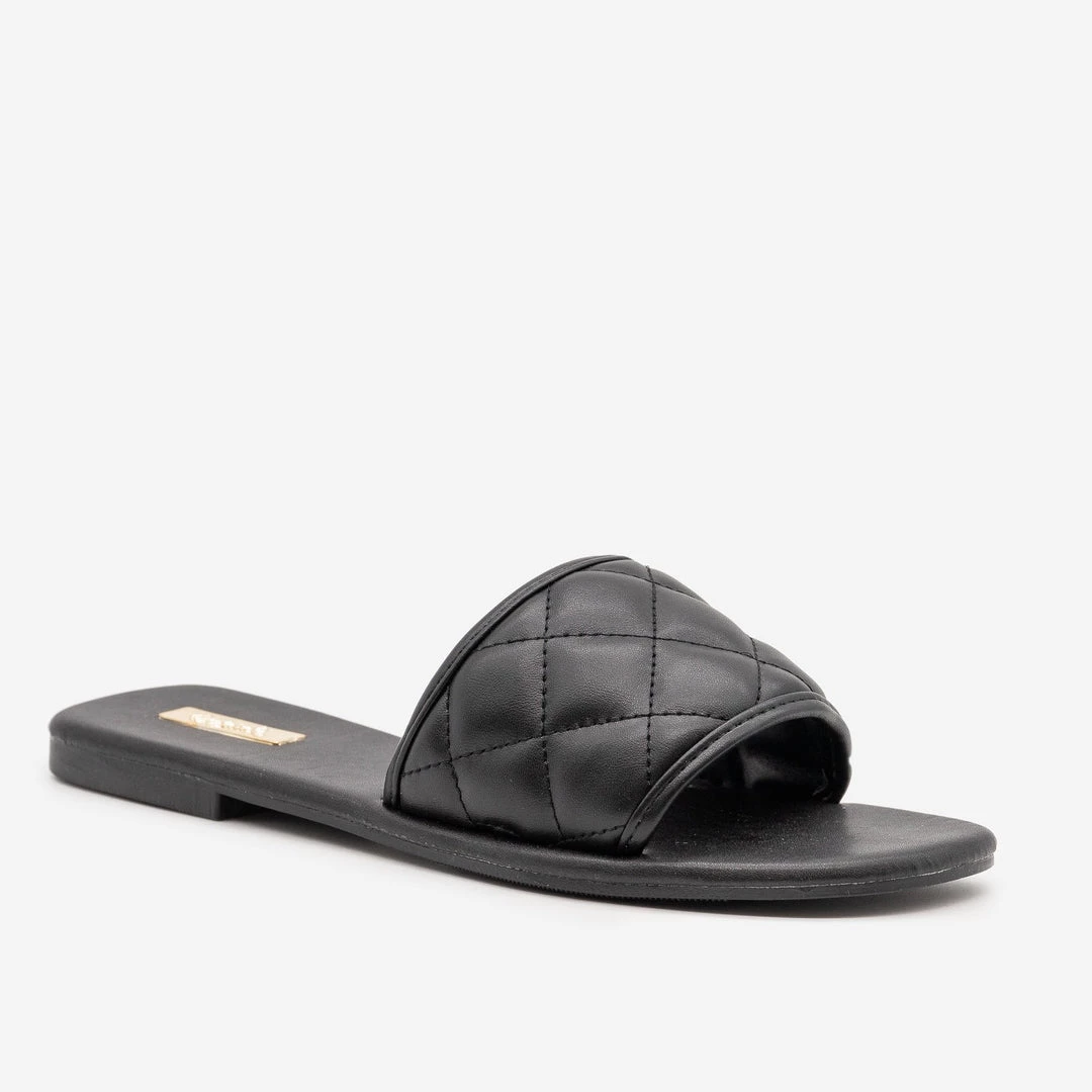 Qupid Shoes Simple Quilted Slip On Sandals Newest Arrivals 2 Qupid Shoes Simple Quilted Slip On Sandals Newest Arrivals