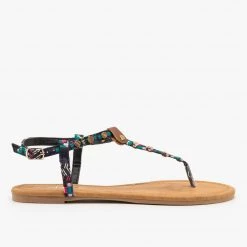 Anna Shoes Simple Strappy Studded Sandals