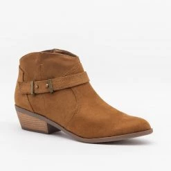 Qupid Shoes Newest Arrivals Simply Western Ankle Booties